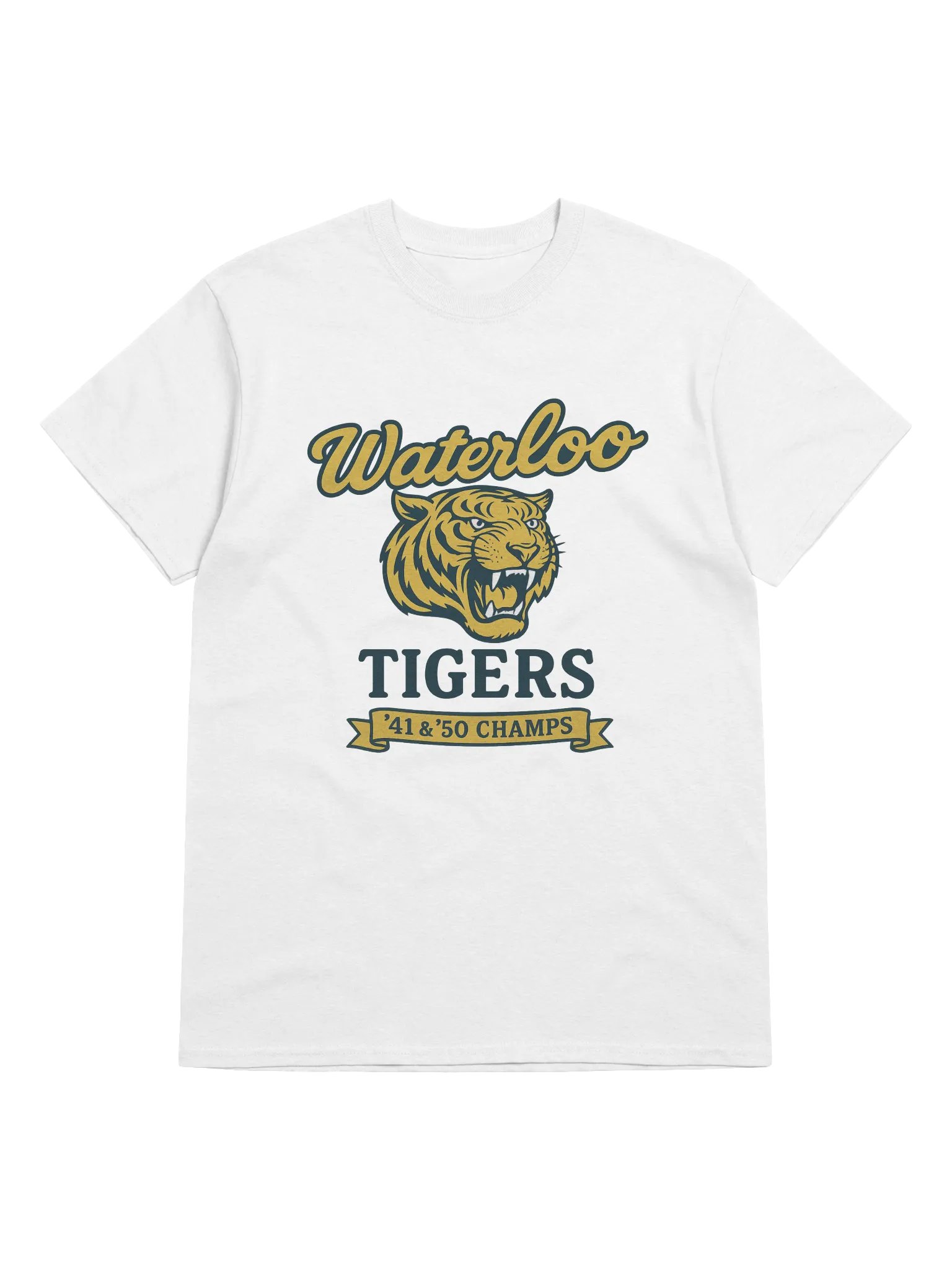 Waterloo Tigers Vintage Tee product image (1)