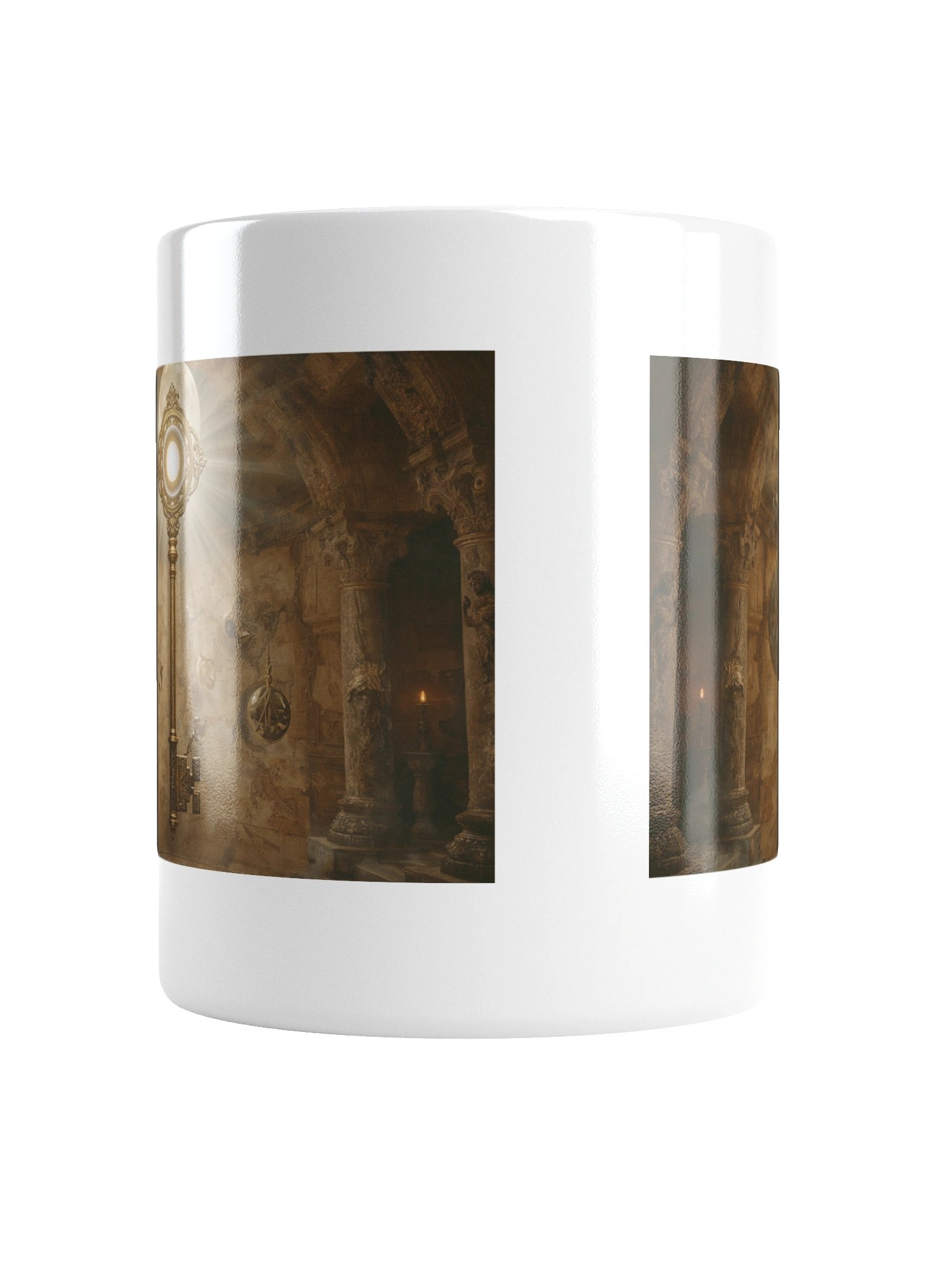 The Gatekeeper’s Key – Eternal Archive | Ceramic Mug product image (6)