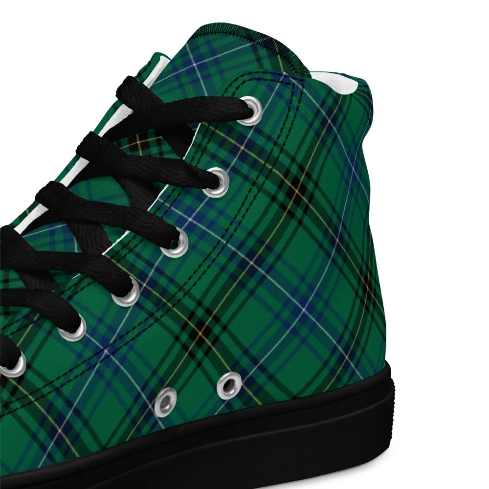 Henderson Tartan Men's High Top Shoes product image (12)