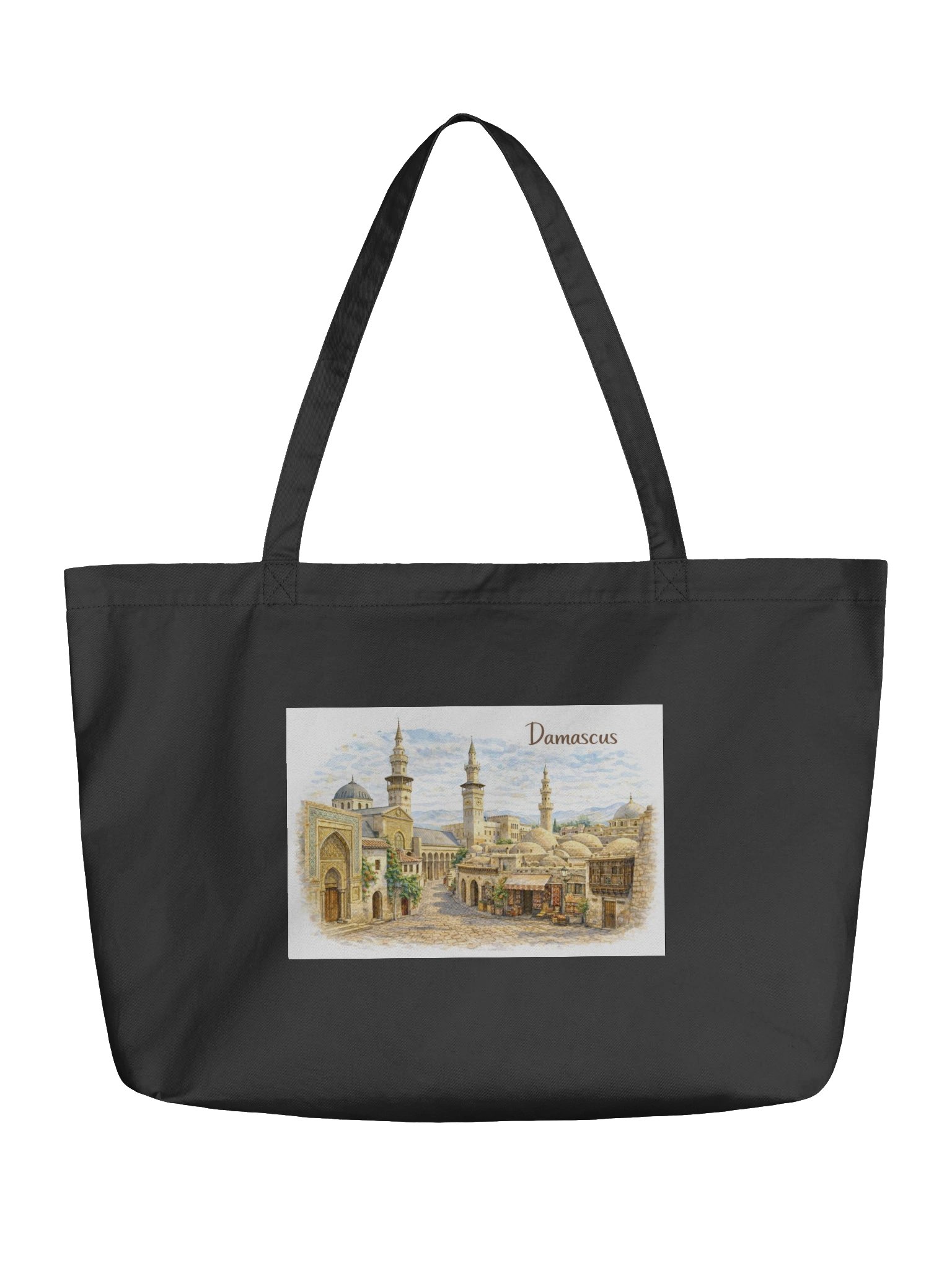 Damascus Timeless Souk Watercolour Tote product image (1)