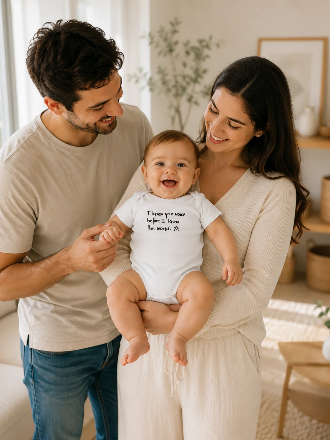 Meaningful Baby Bodysuit Handwritten Quote Newborn Gift Baby Shower Gift Coming Home Outfit Sentimental Baby Onesie product image (4)