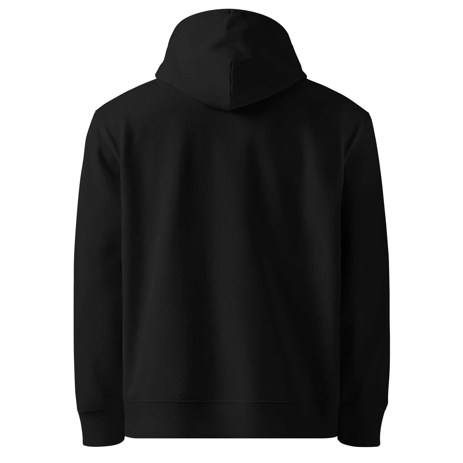 "never grow up." Embroidered Hoodie w/ white text - 100% Organic Cotton product image (6)