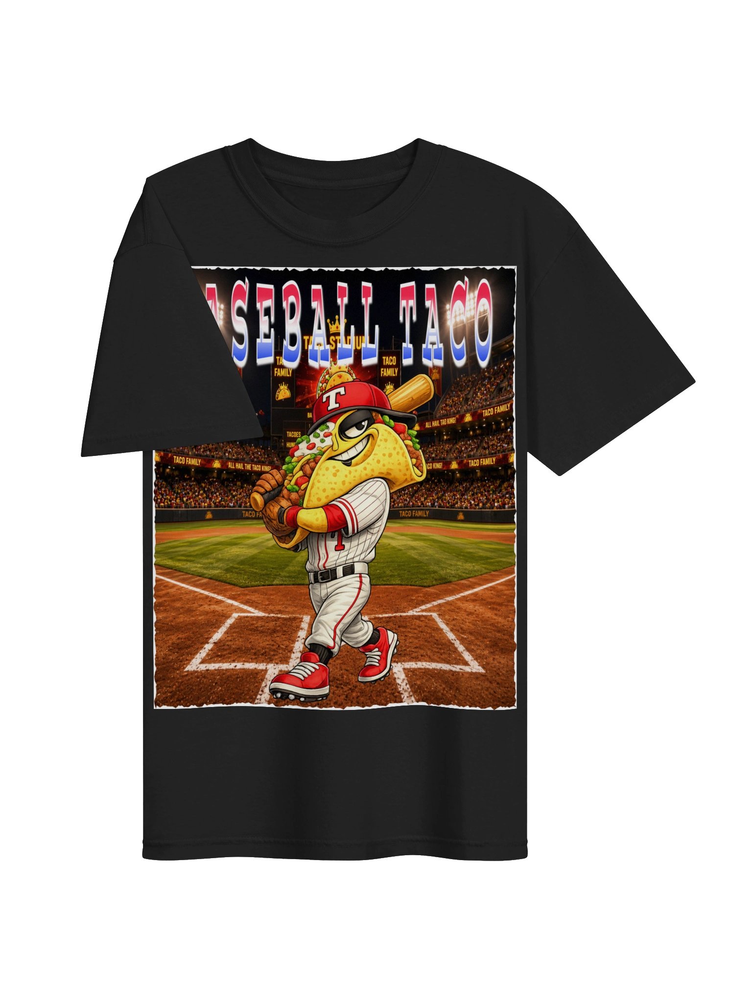 Baseball Taco Home Run Tee - The Taco Family product image (35)