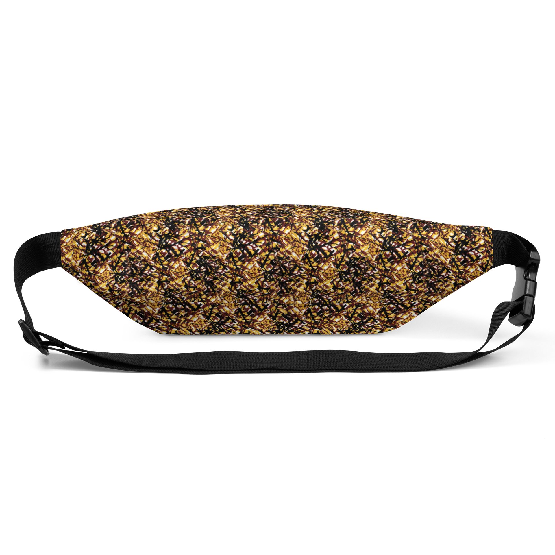 Waist Bag Yellow Plush Danish Style Pattern product image (4)