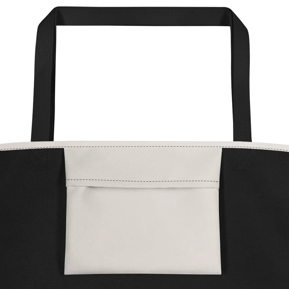 Large Tote Bag w/ Pocket LTFB0128 product image (2)