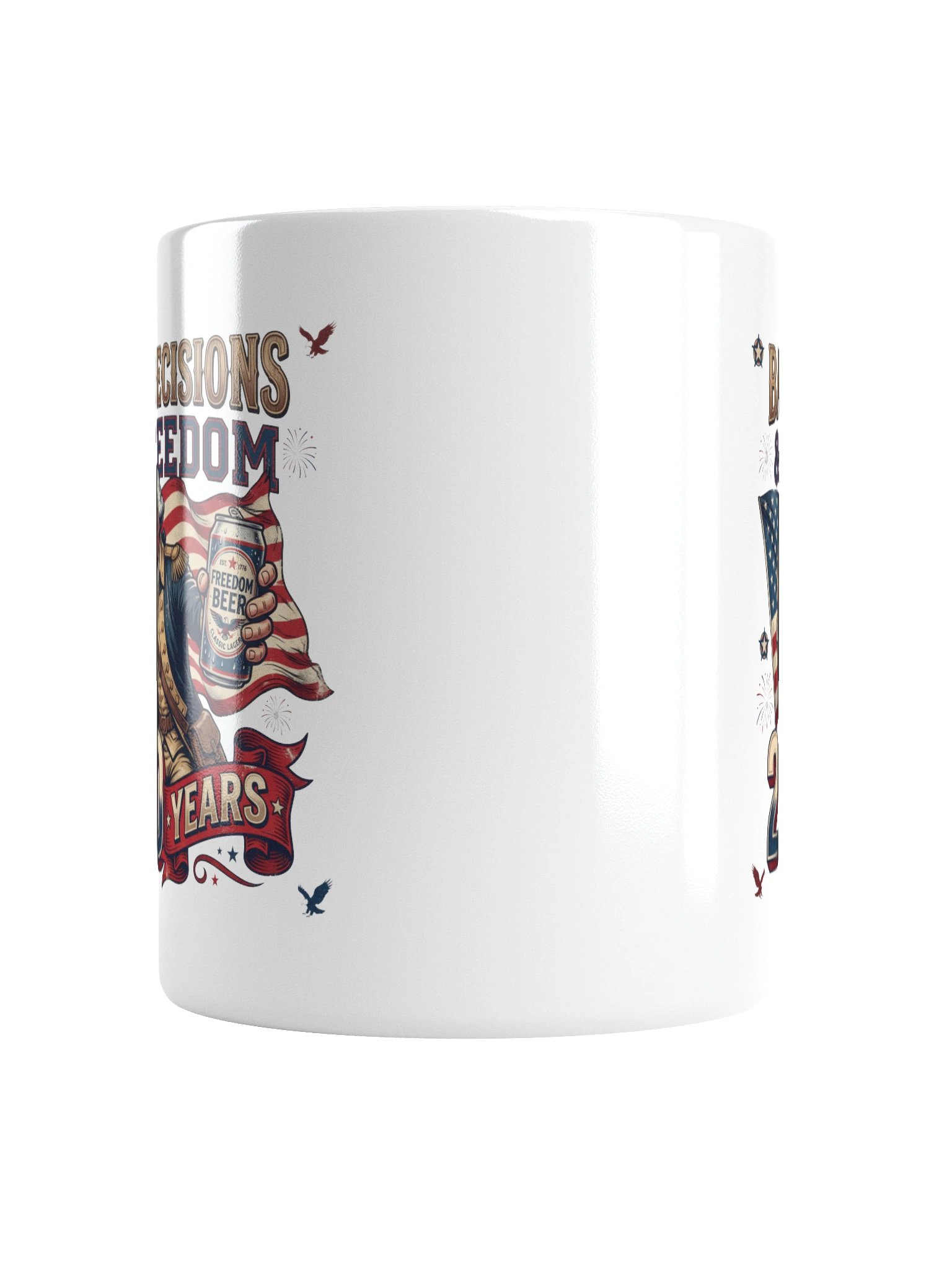 Vintage George Washington Freedom Beer 250 Years Tee product image (2)
