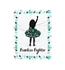 Ovarian Cancer - Fearless Fighter Throw Blanket