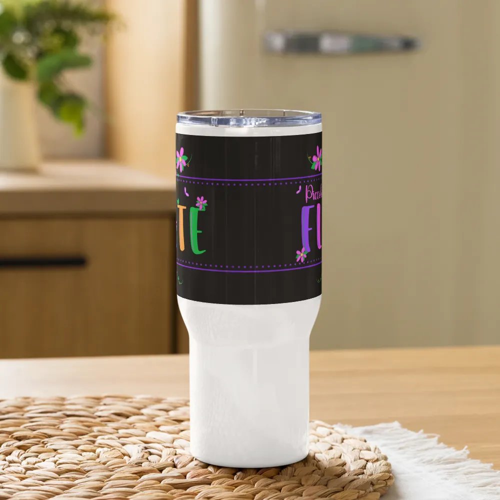 Floral Flute Travel Mug - Piccolo product image (9)