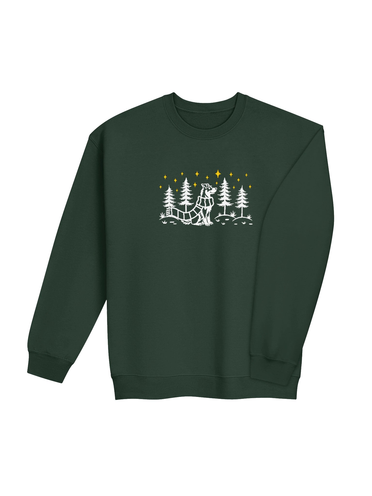 Beauceron Winter/Christmas Line Art Design Embroidered Sweatshirt product image (20)
