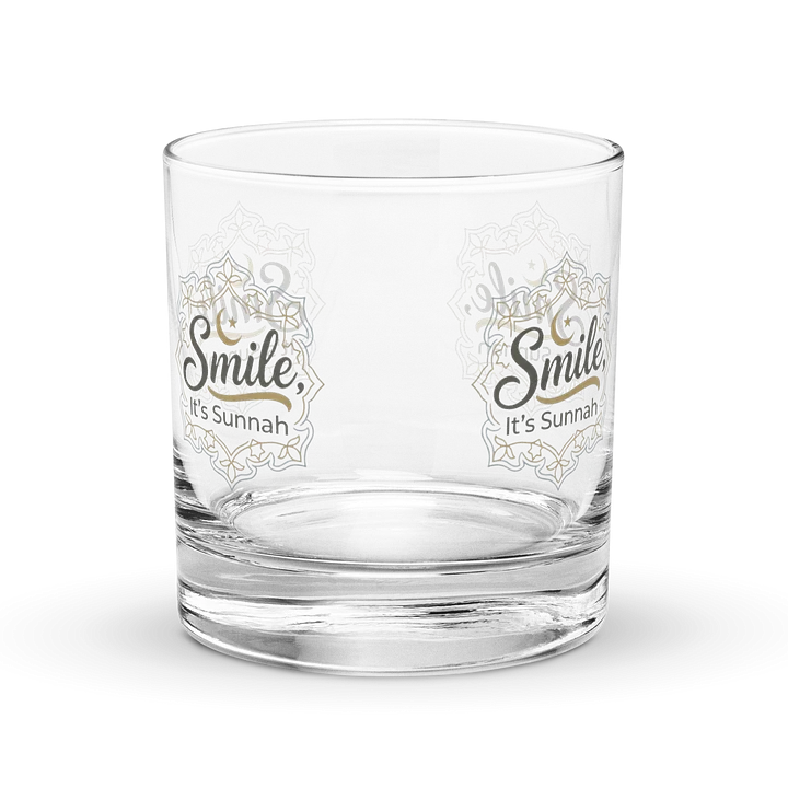 Smile it's Sunnah - Small Glass Cup product image (2)