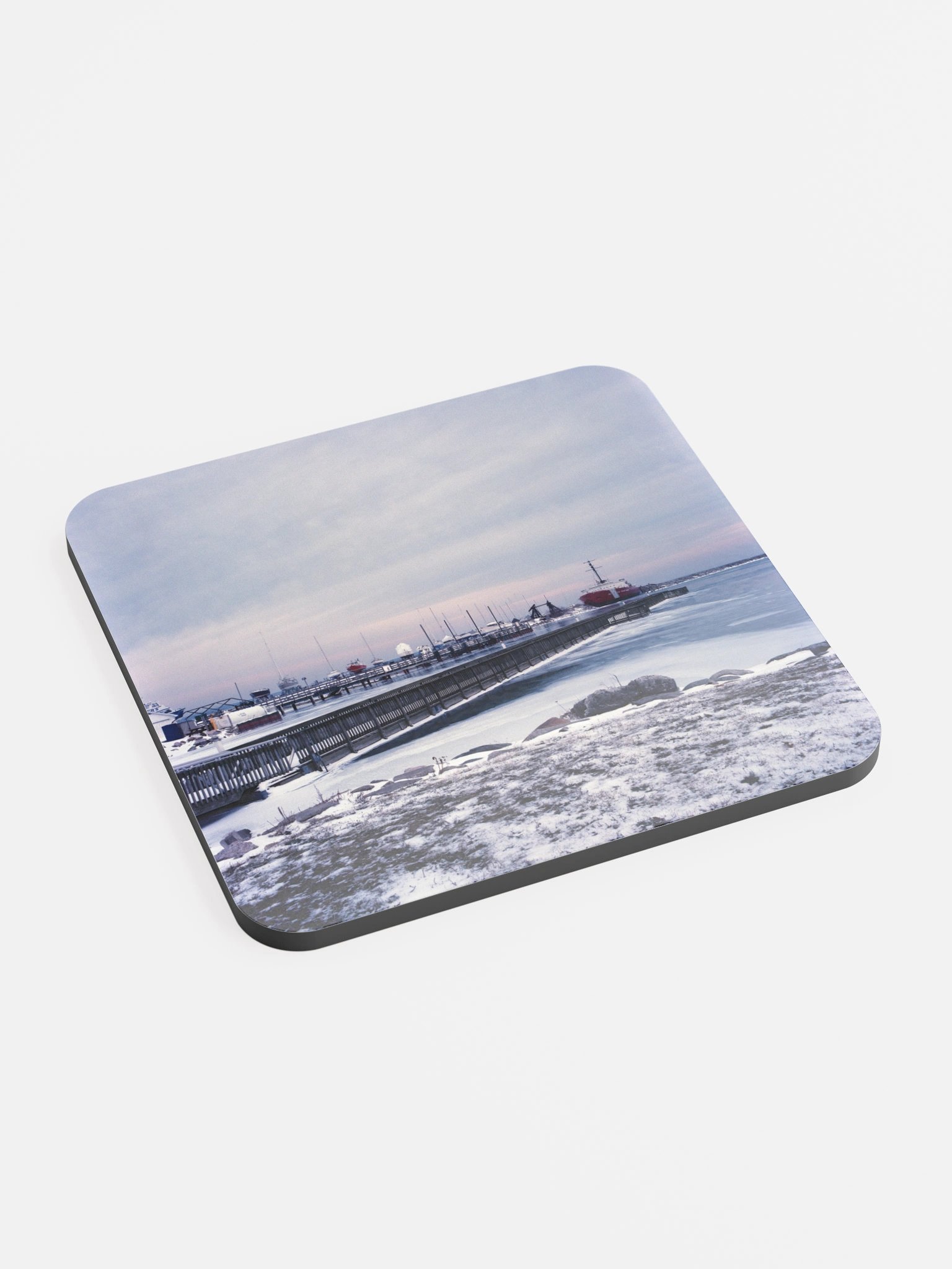 Winter Harbor Coaster (No logo) product image (2)