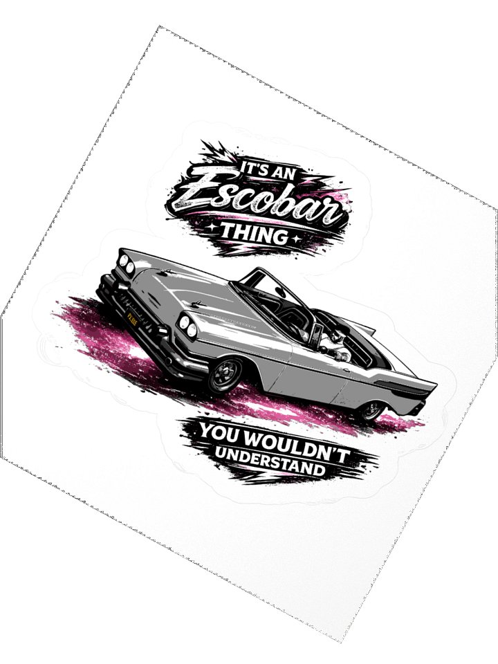 It's an Escobar Thing Car Sticker product image (6)