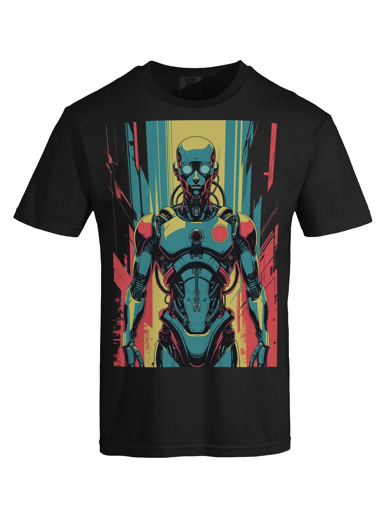 Cyber Bounty Hunter Heavyweight T-Shirt product image (2)