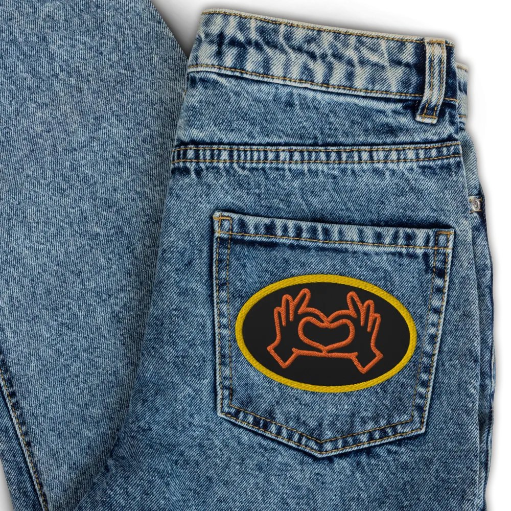 Love Gesture Embroidered Patch product image (7)
