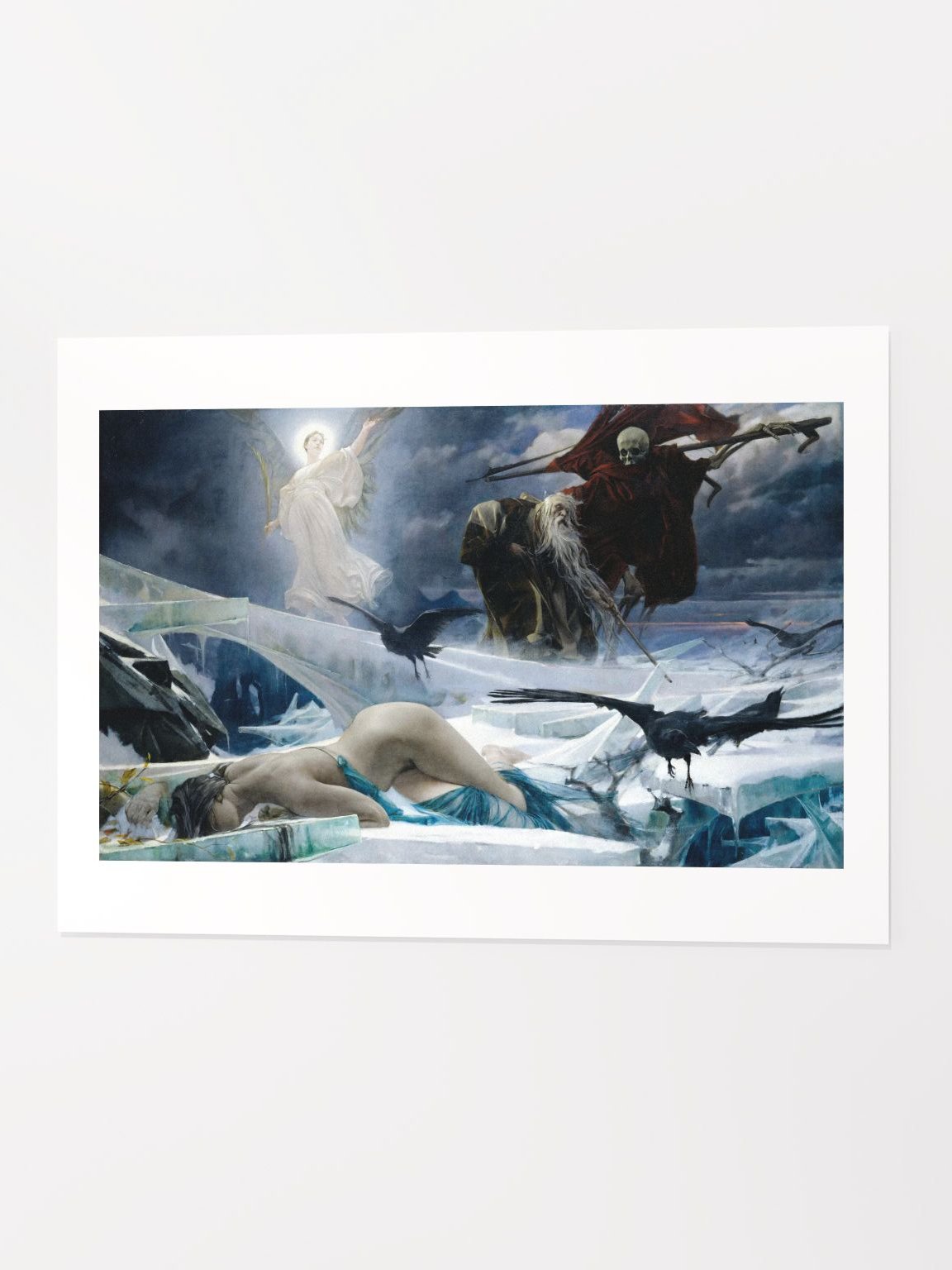 "Ahasuerus at the End of the World" by Adolf Hirémy-Hirschl Poster product image (5)