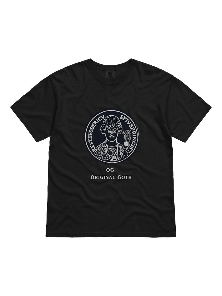 Original Goth White-On-Black Tee product image (1)