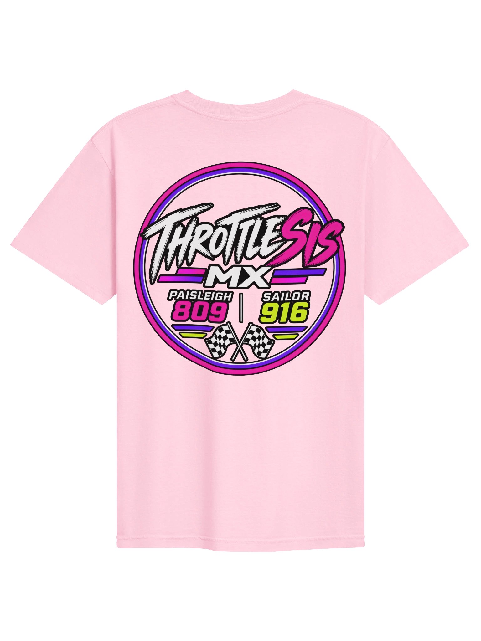 ThrottleSis Logo Adult Comfort Colors Tee product image (2)
