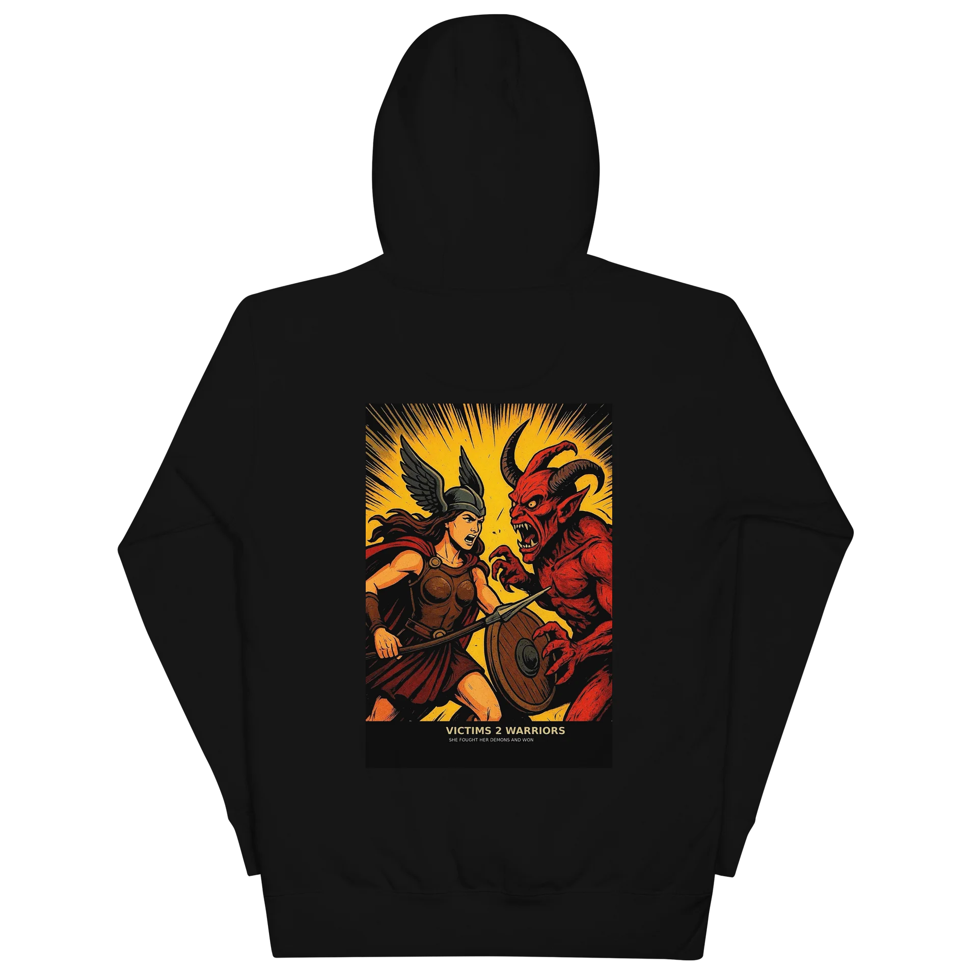 Valkyrie - She Fought Her Demons And Won Hoodie product image (7)