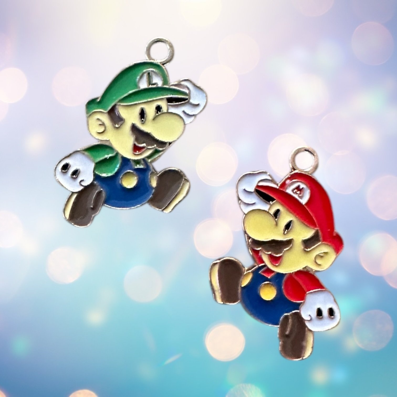 Mario & Luigi Whinny Winners Braid and Bridle Charms for Horses | Little Shop of Ponies product image (1)