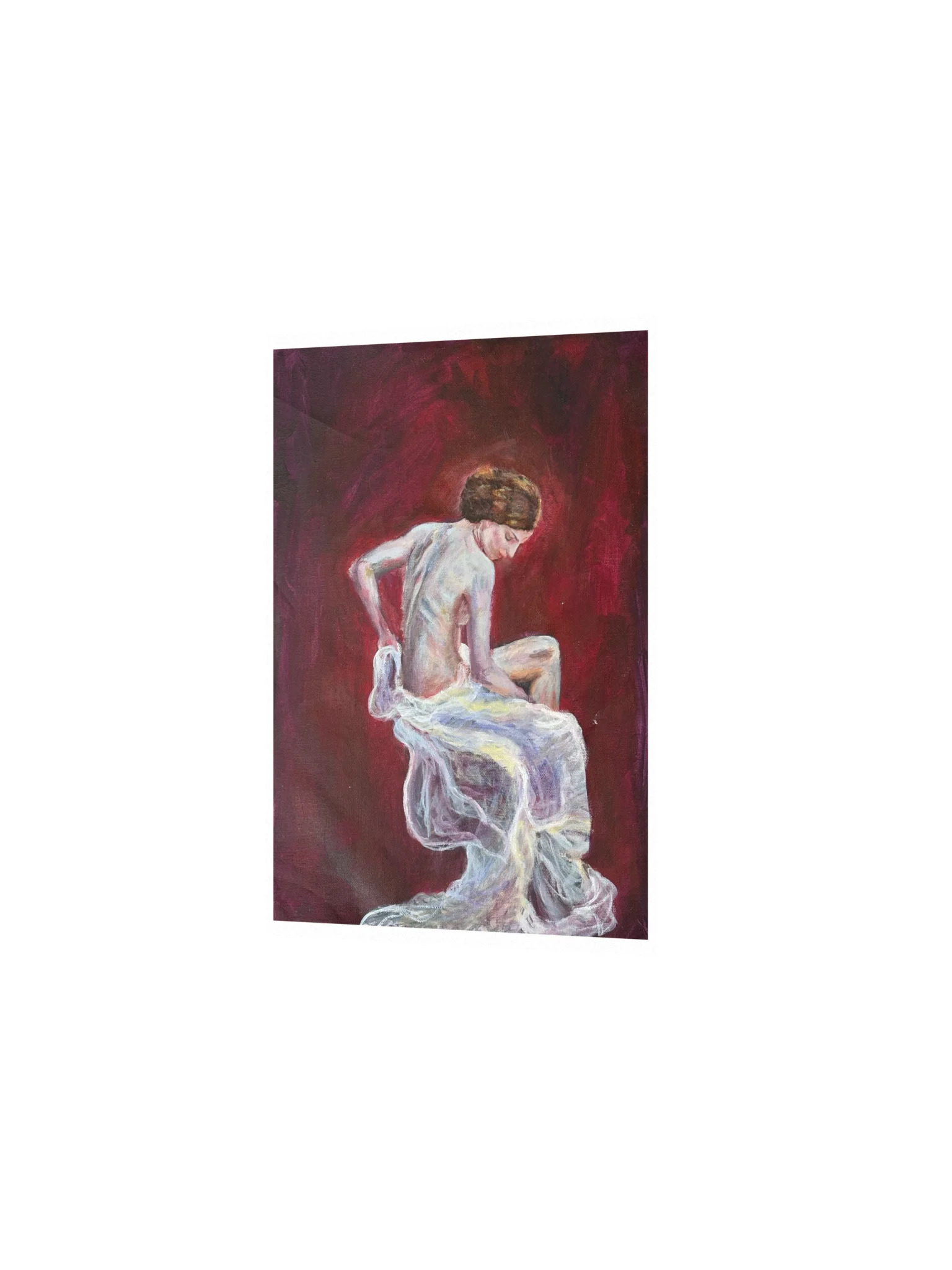Draped in Silence — Matte Art Print product image (2)