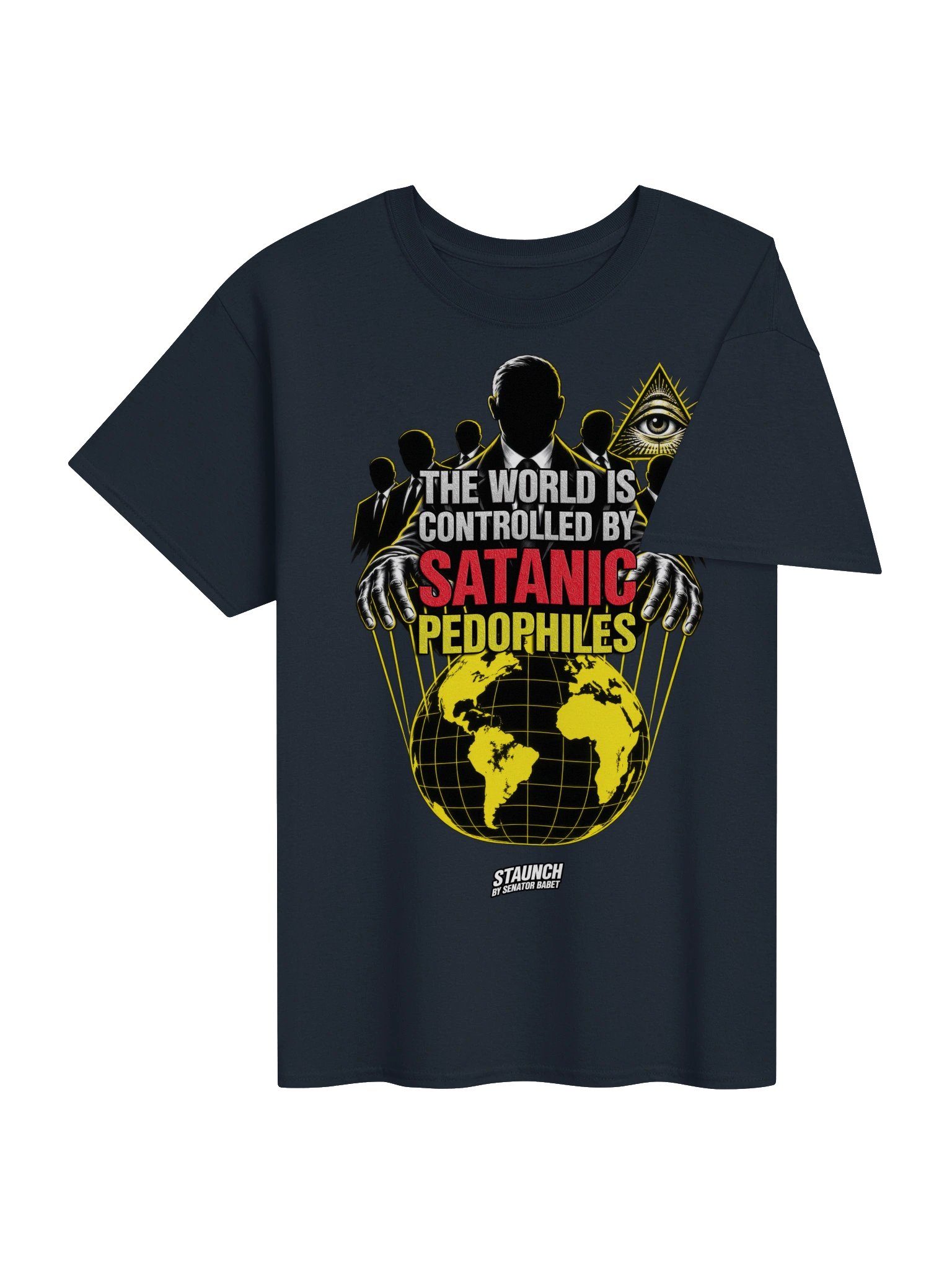 The World Is Controlled by Satanic Pedophiles Tee product image (4)