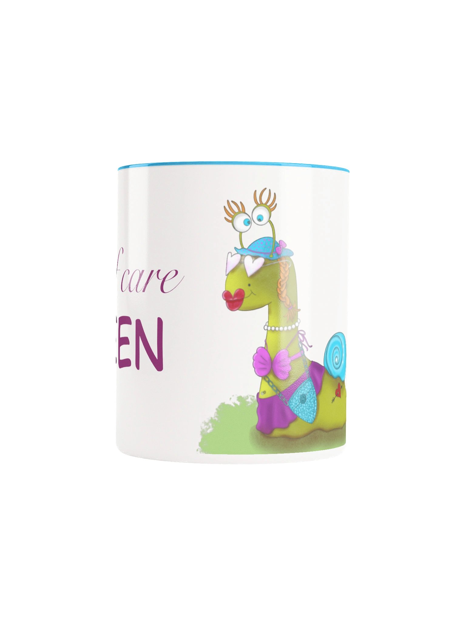 Snailberta Snail Shell-f Care QUEEN Mug product image (5)