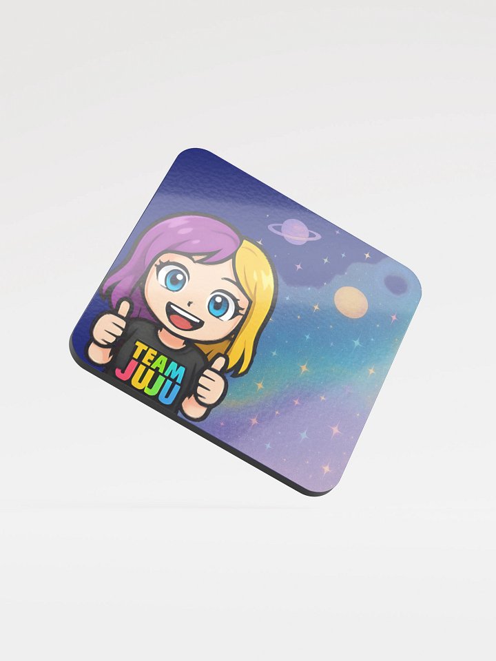 TEAM JUJU cork coaster product image (1)