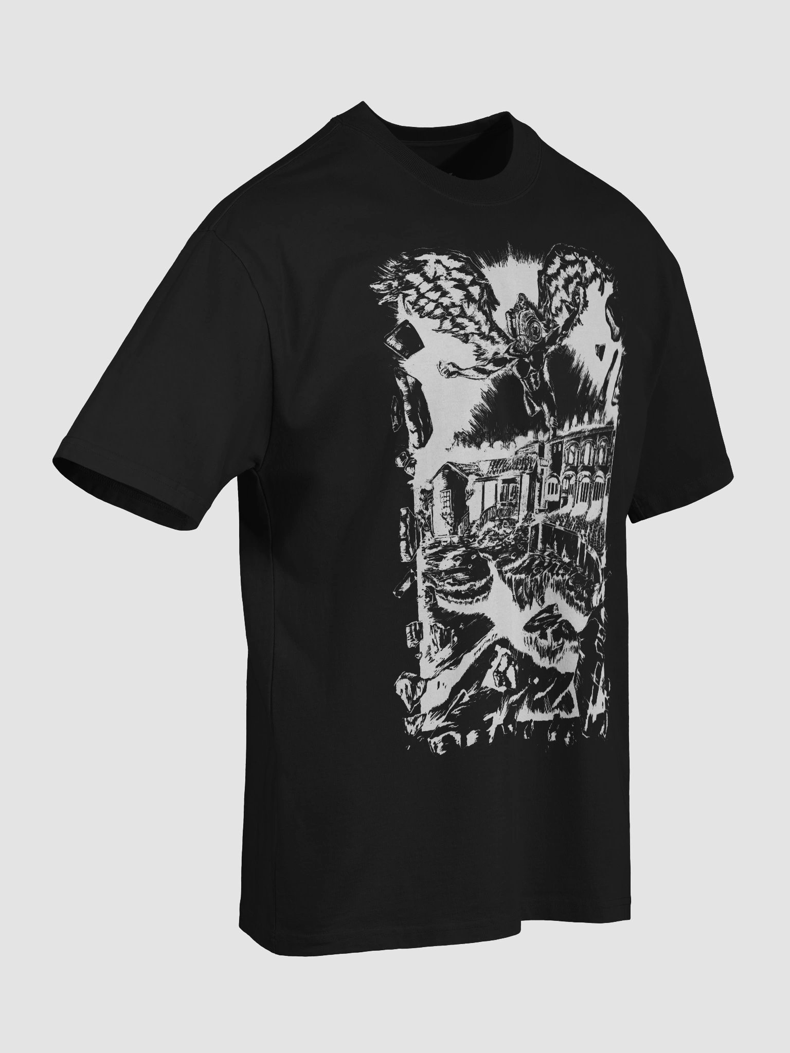SELECTIVE IMAGING (Inverted) - Premium Oversize T-Shirt product image (20)