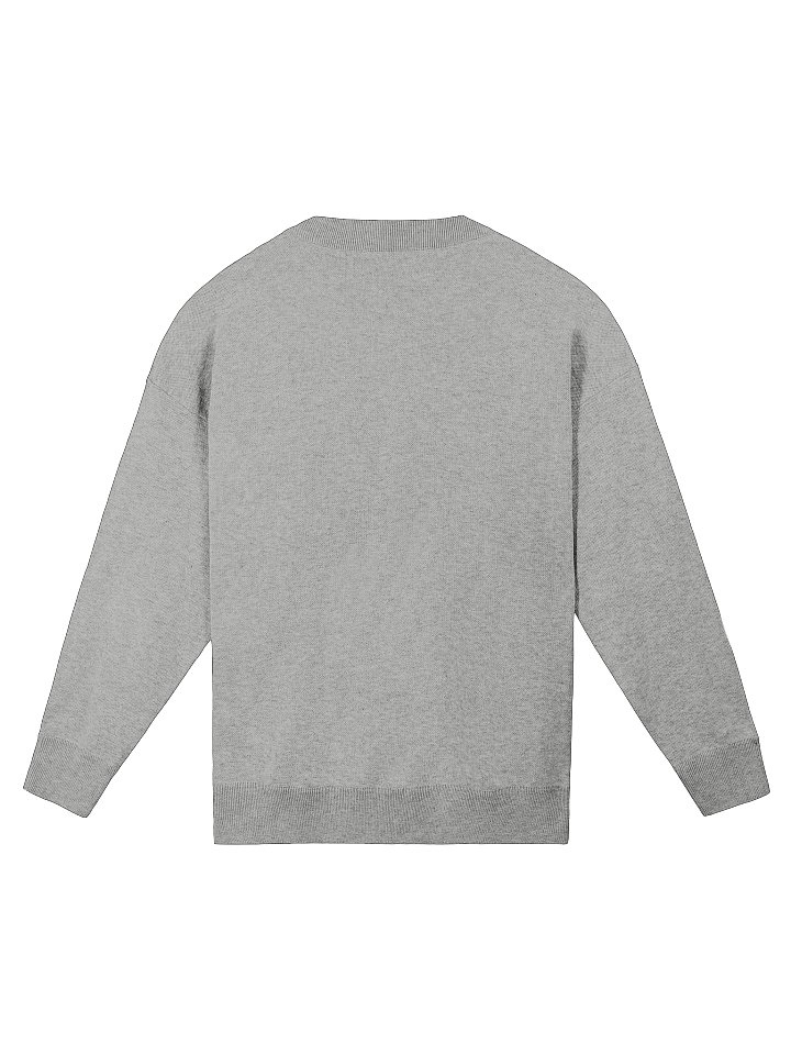 NO SIGN grey relaxed sweater product image (6)