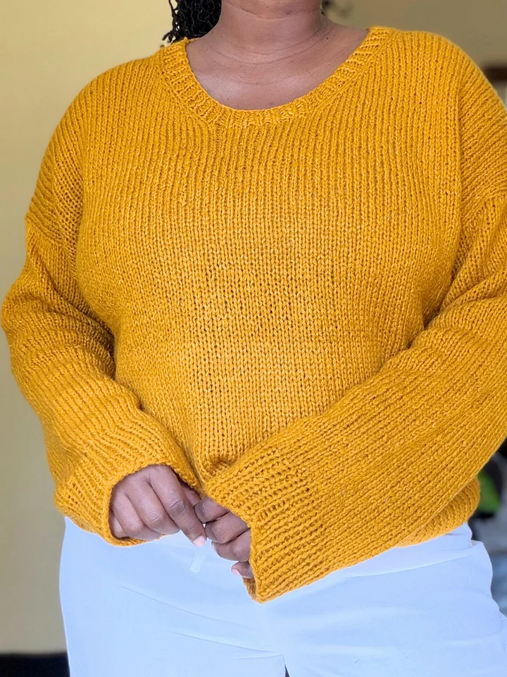 The Basic Knitting Jumper Pattern product image (1)
