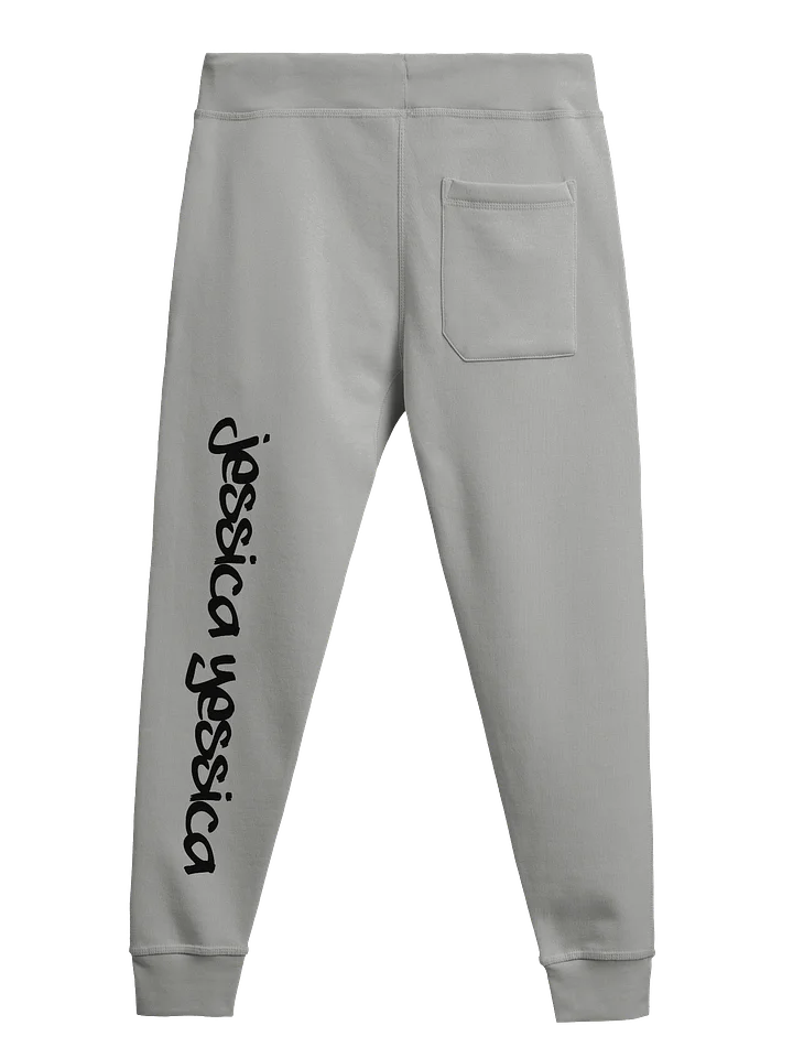 THAT'S MY NAME - BLACK TEXT JOGGERS product image (2)