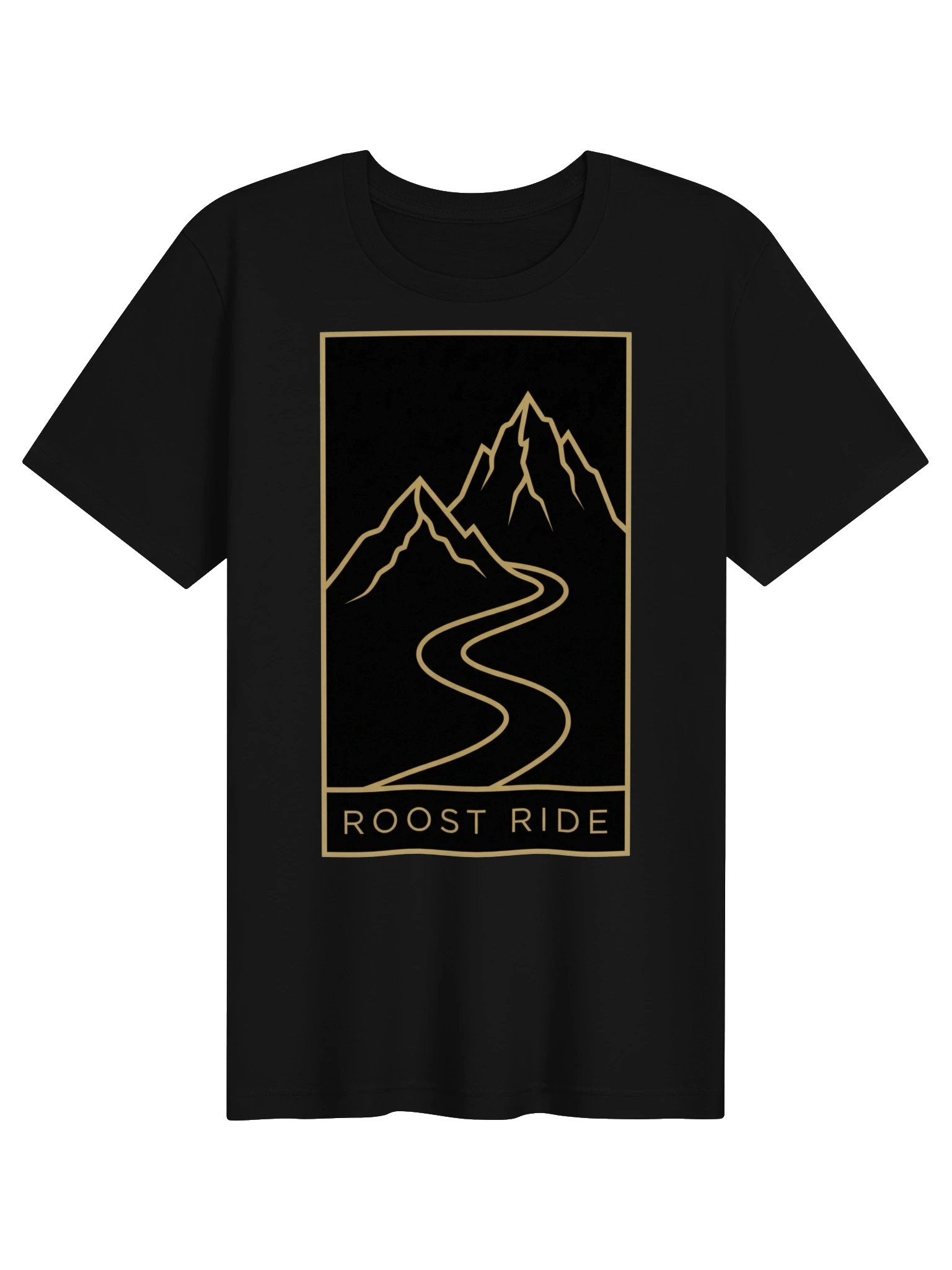 Roost Ride Logo Tee | Heavyweight Cotton T-Shirt product image (1)