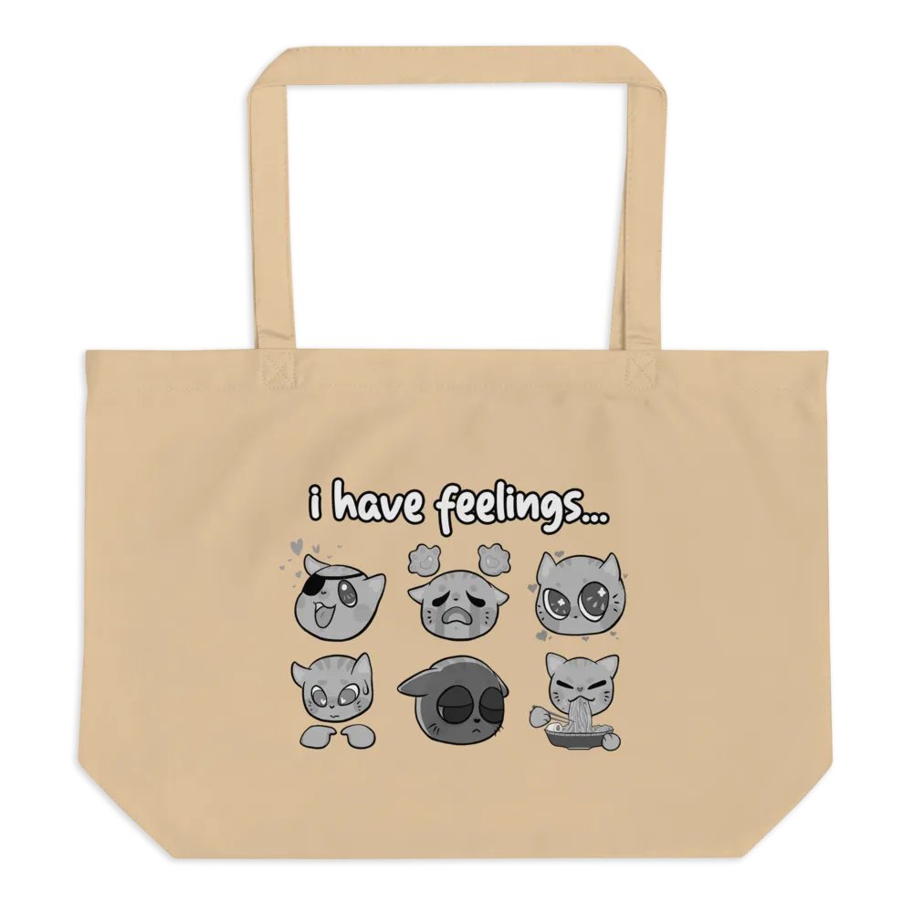 i have feelings... Tote Bag product image (1)