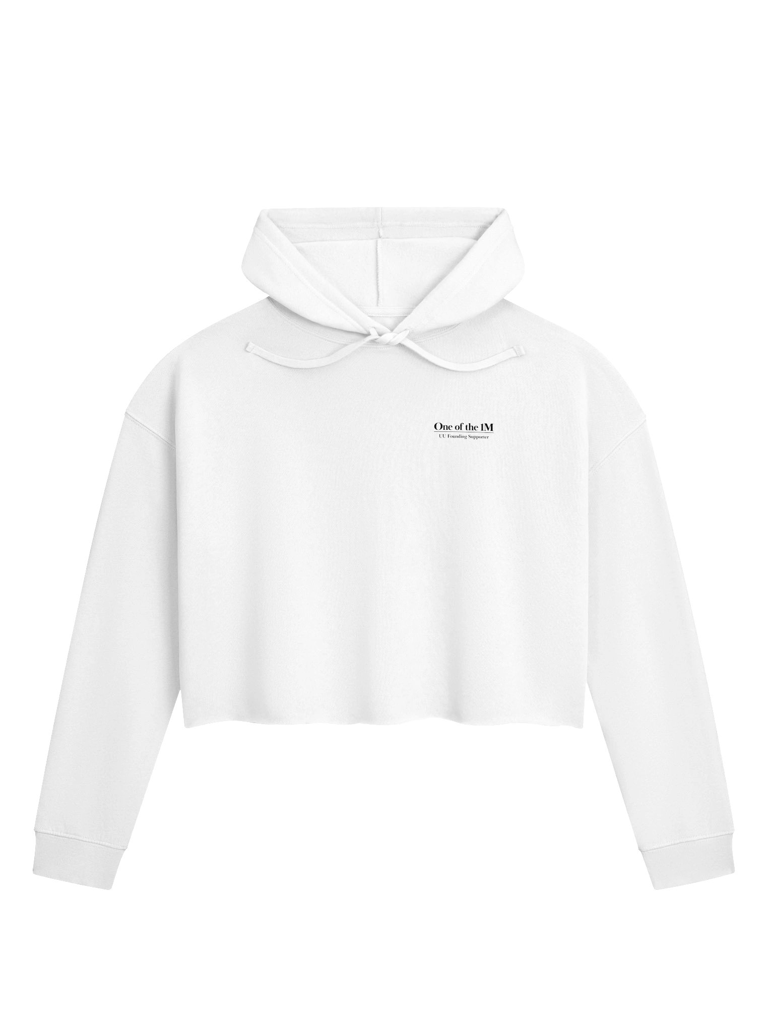 Cropped Hoodie (White) product image (1)