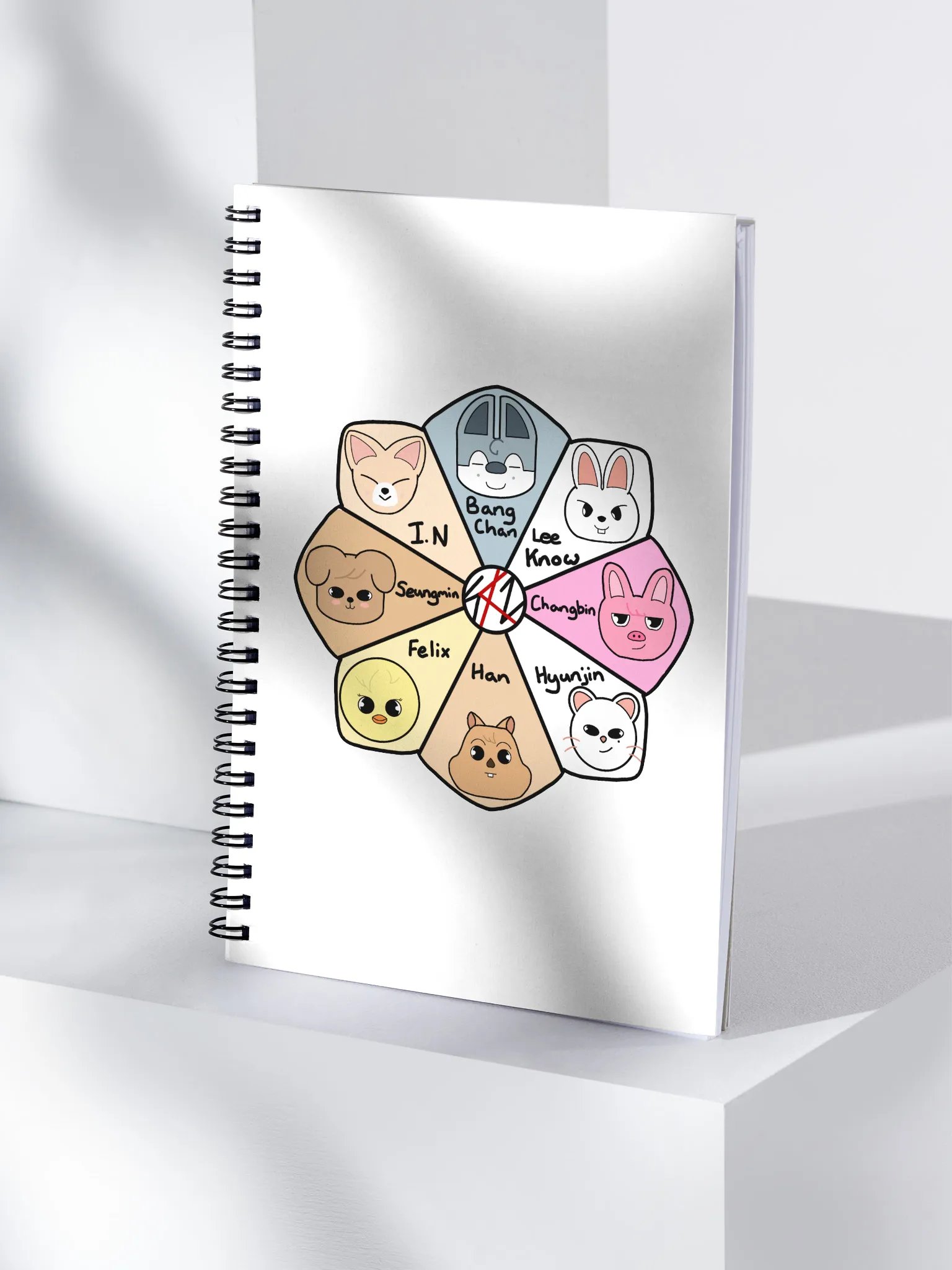 Stray kids Skzoo Name Flower Notebook product image (4)