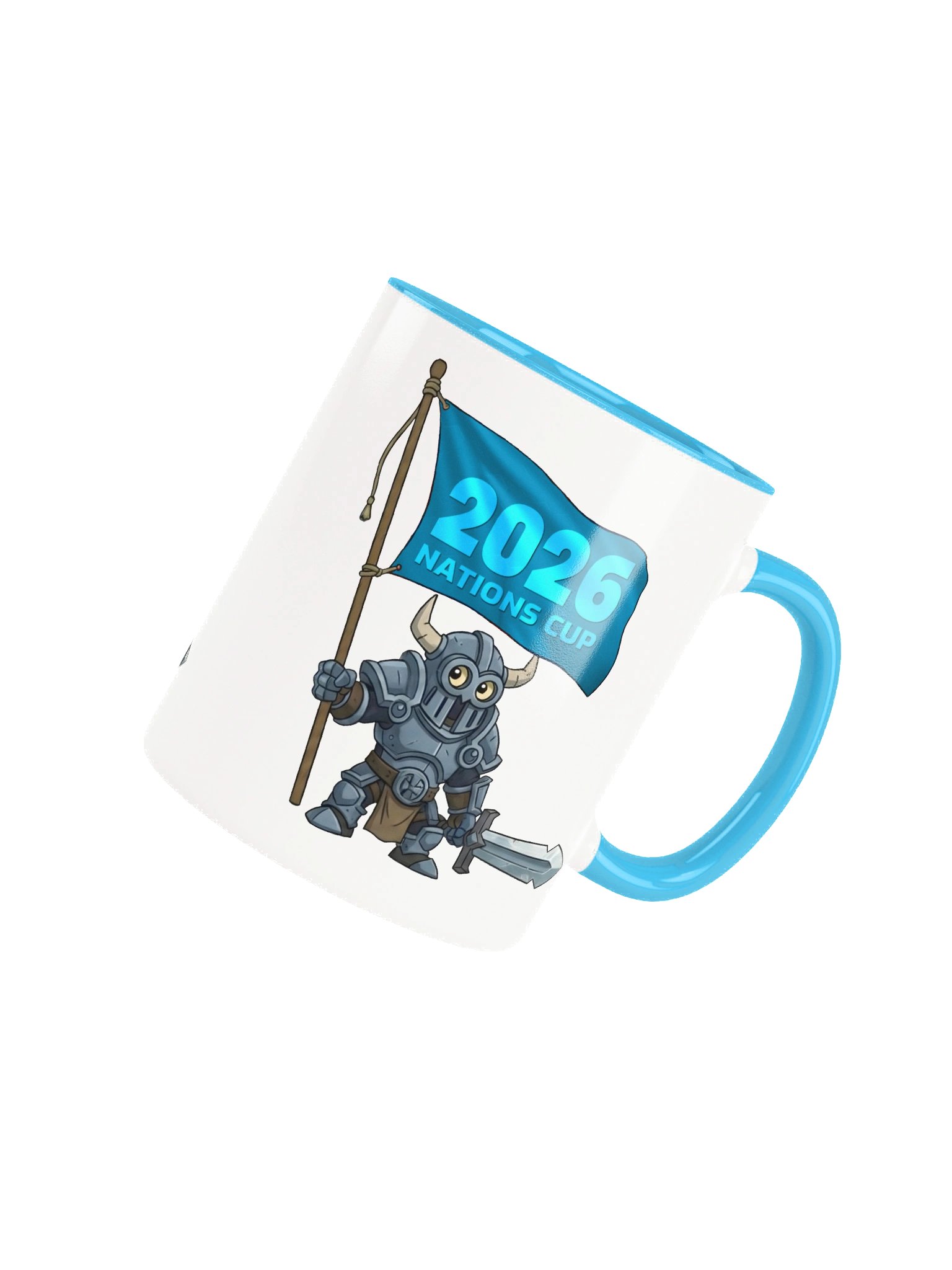 Nations Cup 2026 Blue Mug product image (4)