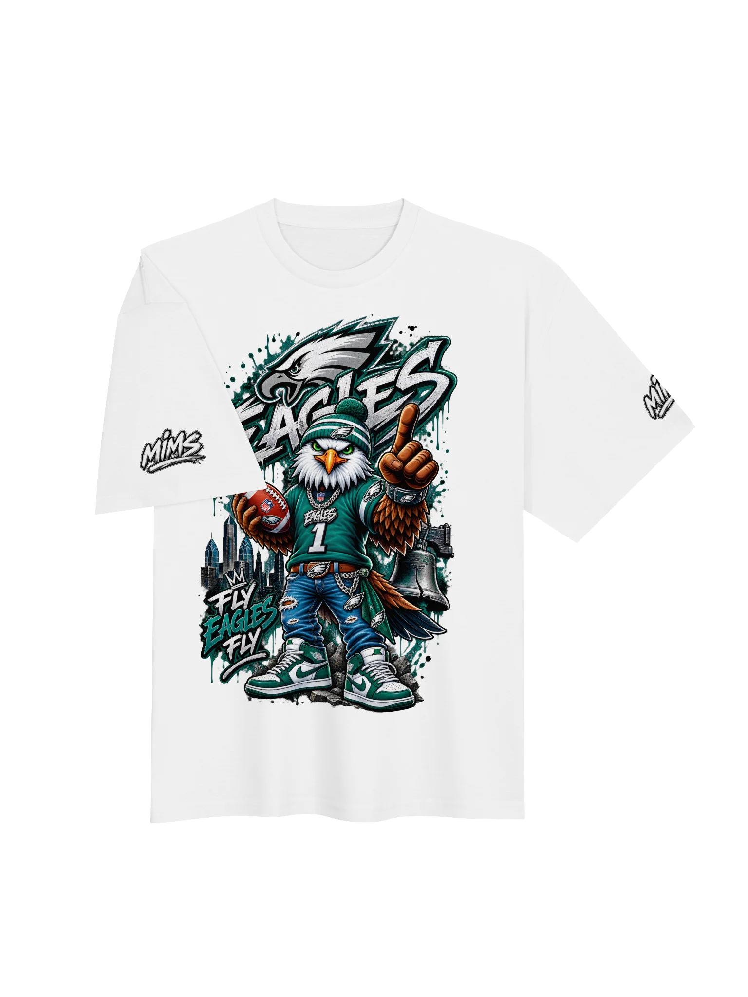 Fly Eagles Fly Graphic Tee product image (3)