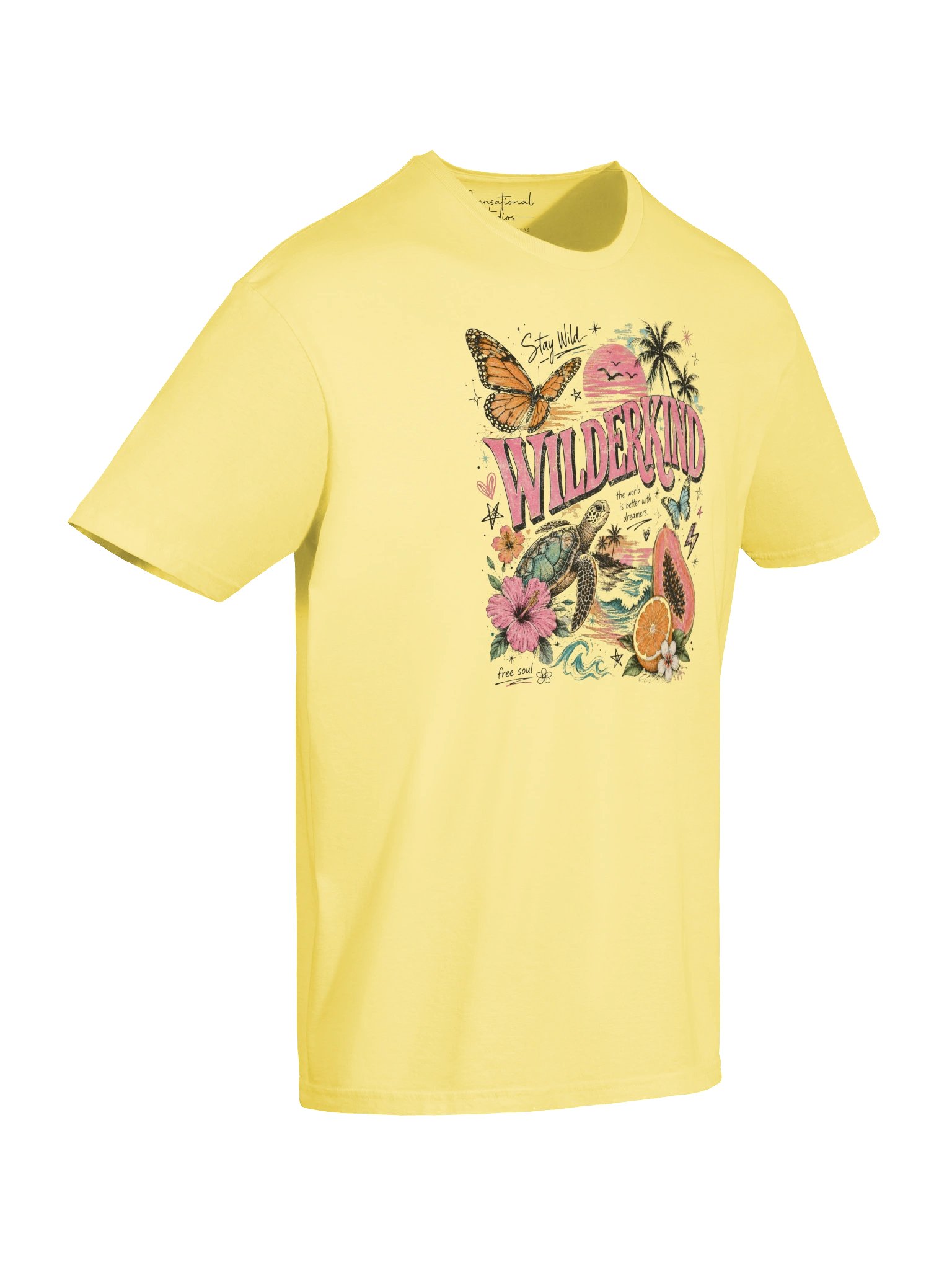 Stay Wild – Wilderkind Tropical Graphic Tee product image (6)
