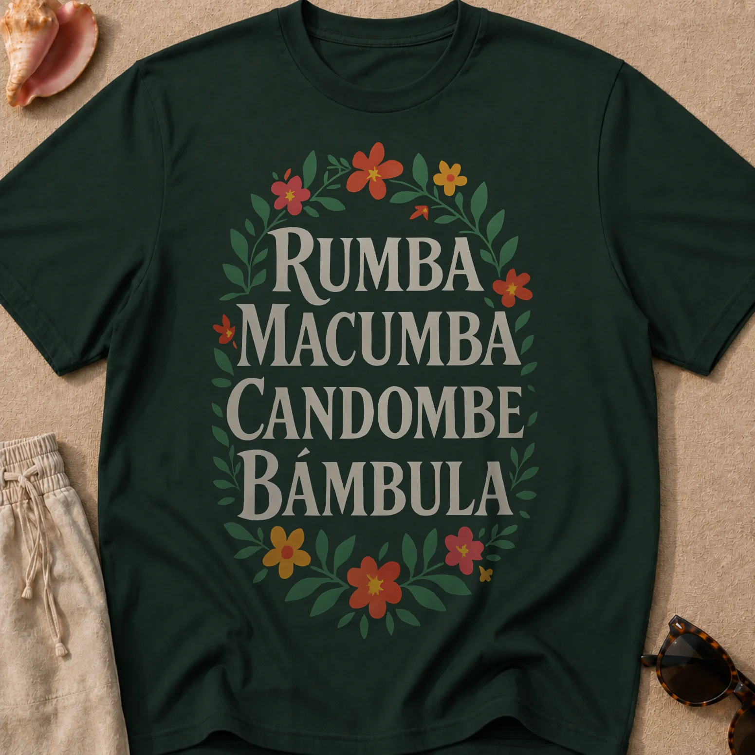 Rumba Macumba Candombe Bámbula Camiseta Unisex product image (1)