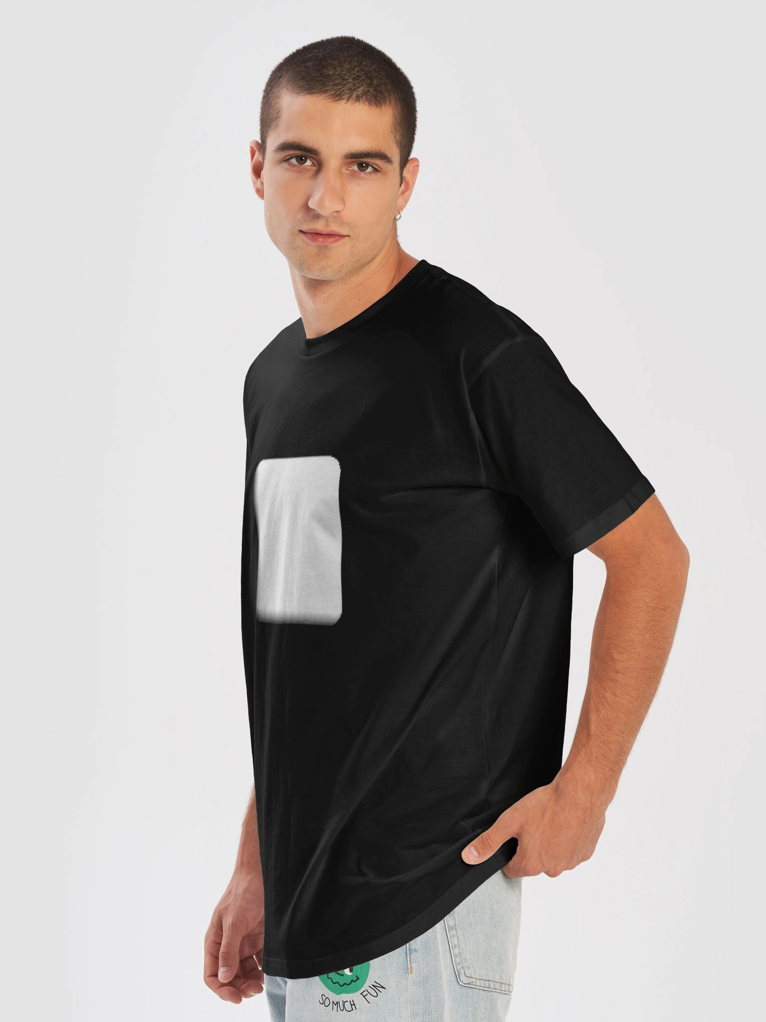 YANMAR's Mirror Cube Square Mugen Tee product image (7)