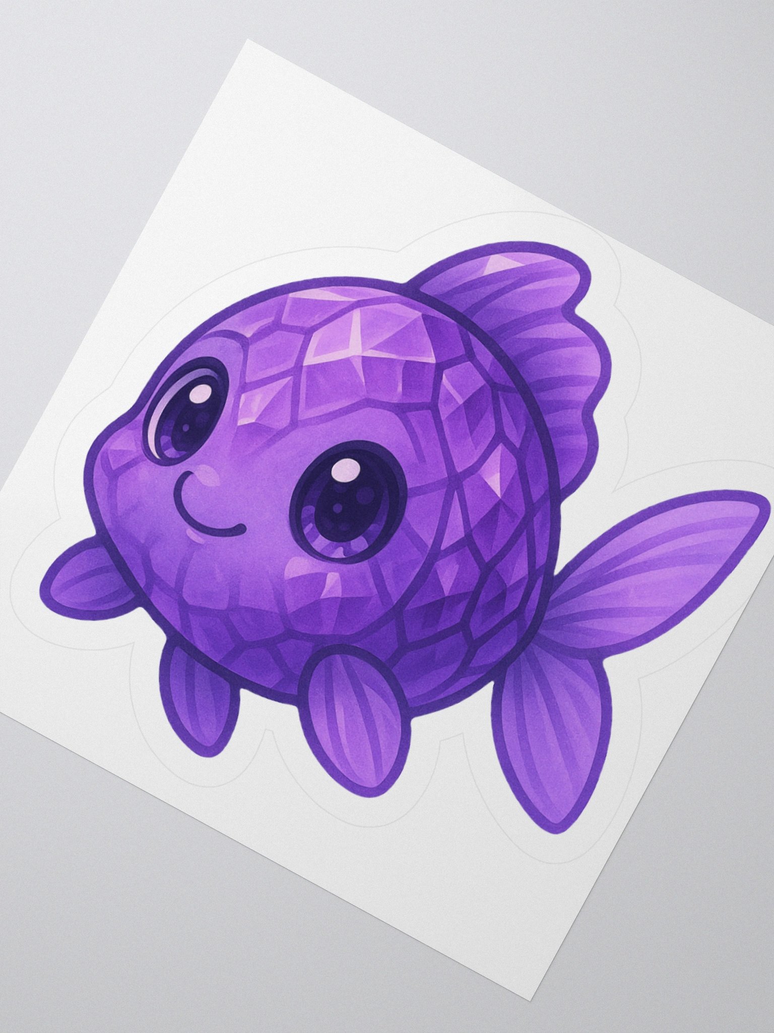 Amethyst #2 Fish Sticker product image (4)