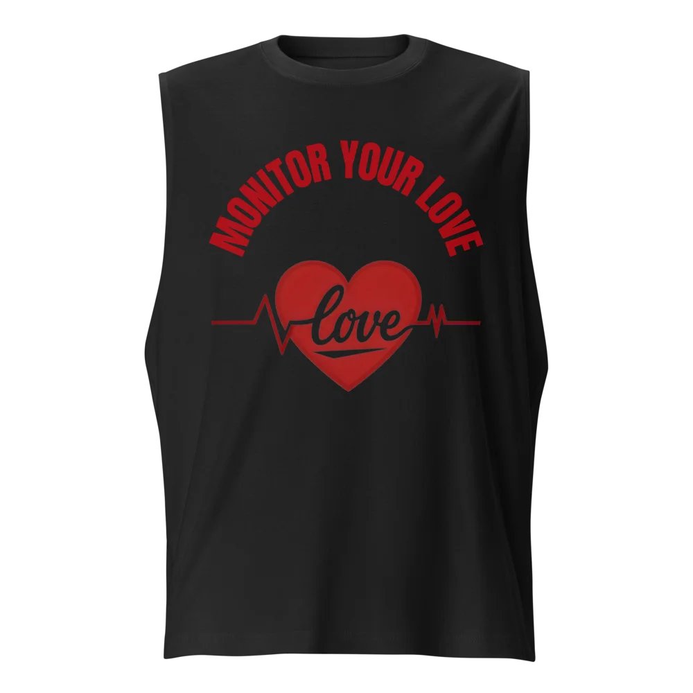 Heartbeat Love Muscle Tank product image (1)