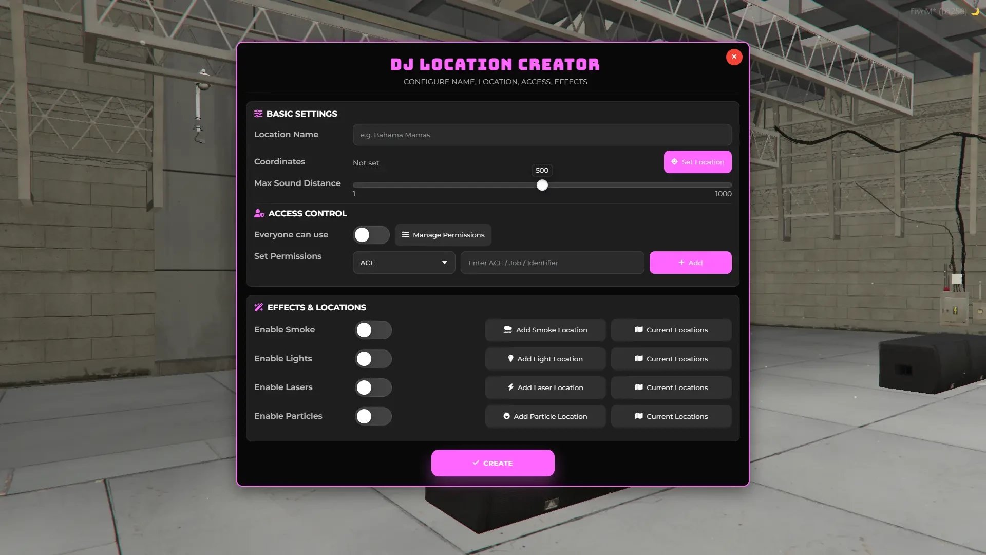 FiveM Script - DJ System [ QB / ESX / QBOX ] product image (1)