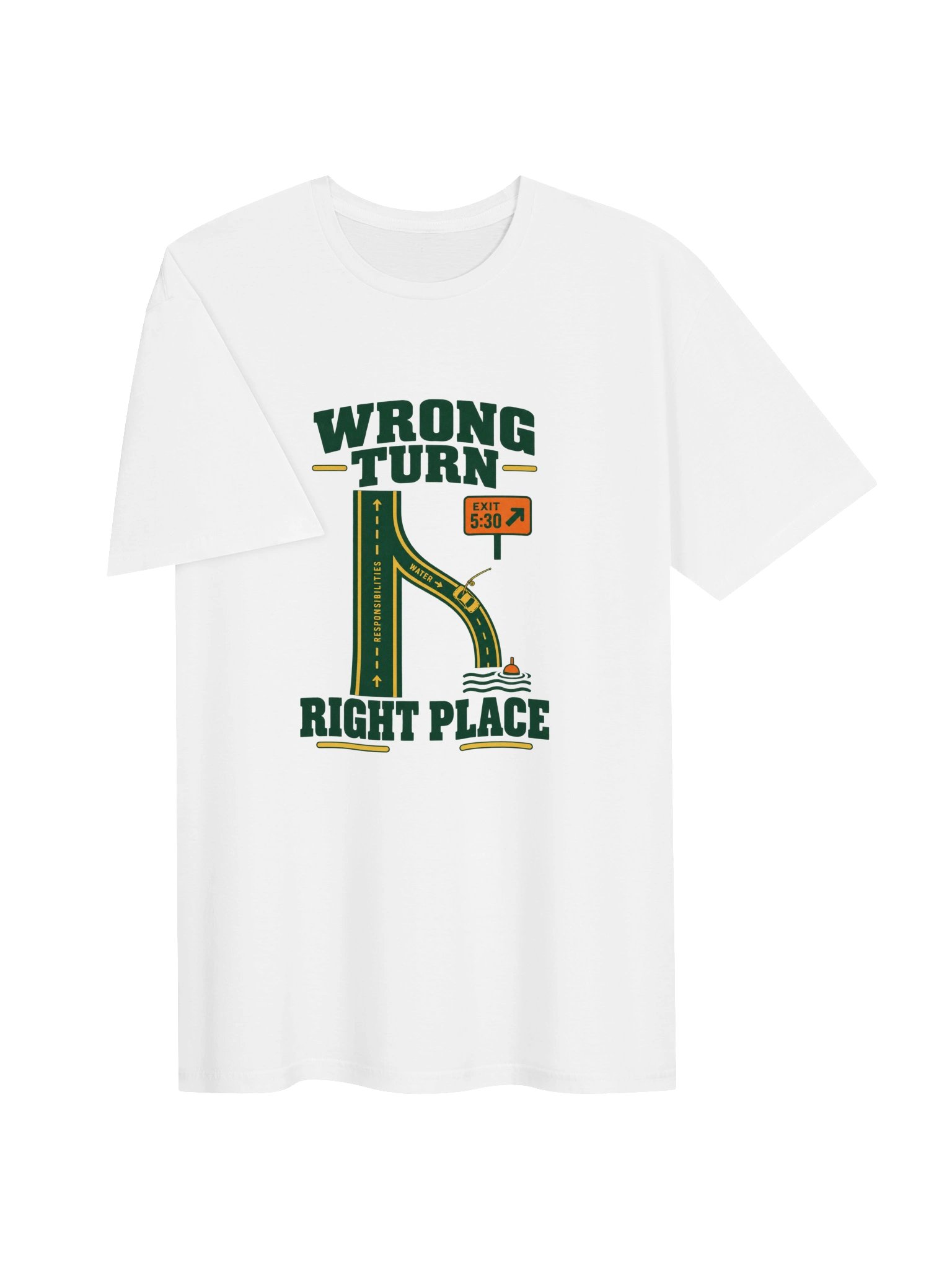 Wrong Turn / Right Place T-Shirt product image (13)