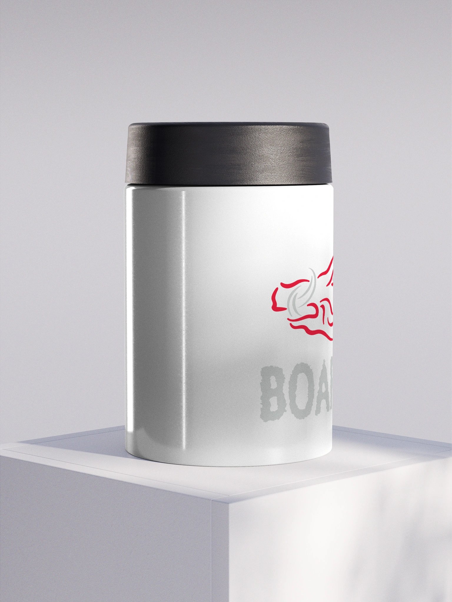 Black Hills Boar's Head Stainless Steel Koozie product image (1)