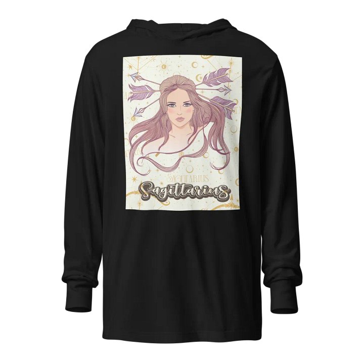 Sagittarius Uni-Sex Hooded Tee product image (1)