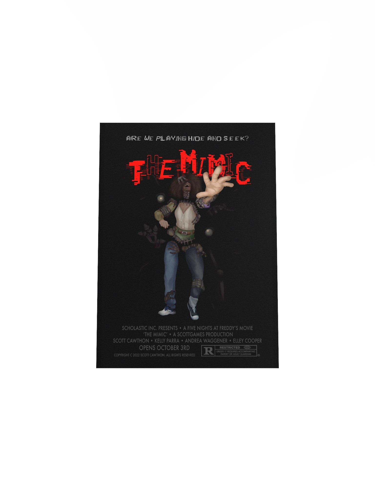 Mimic Epilouges Slasher Poster - FNAF - Cori Art Print product image (4)