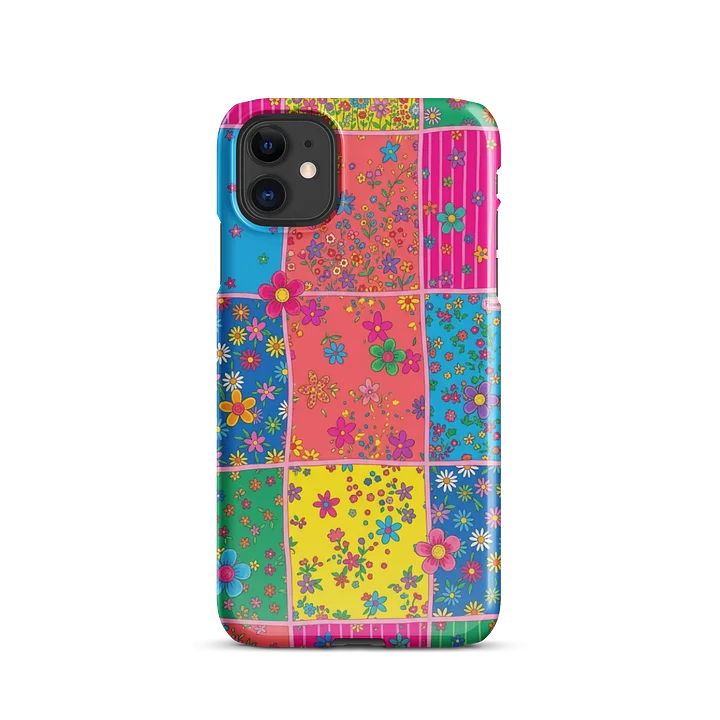 Floral Patchwork iPhone Snap Case product image (28)