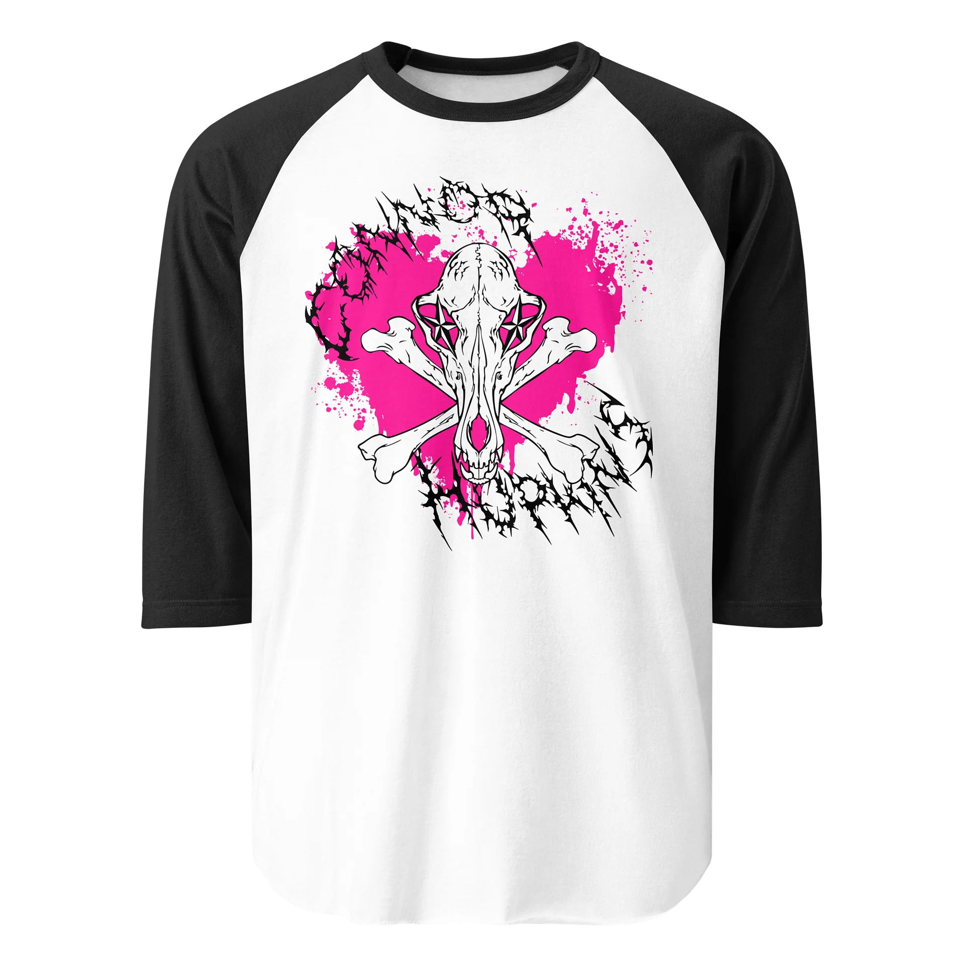 Skull Yeah Baseball Tee product image (1)