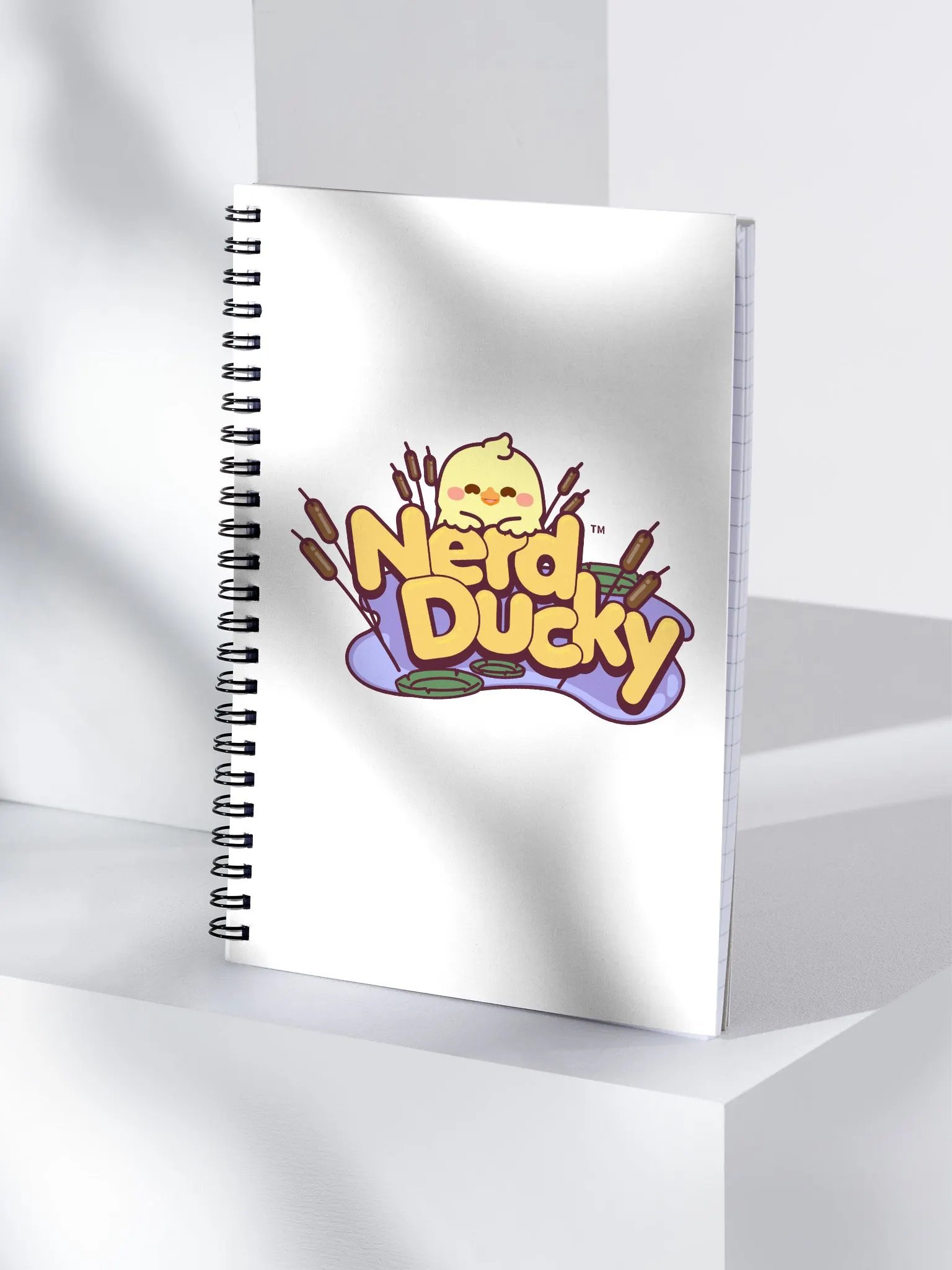 Nerd Ducky Spiral Notebook product image (3)